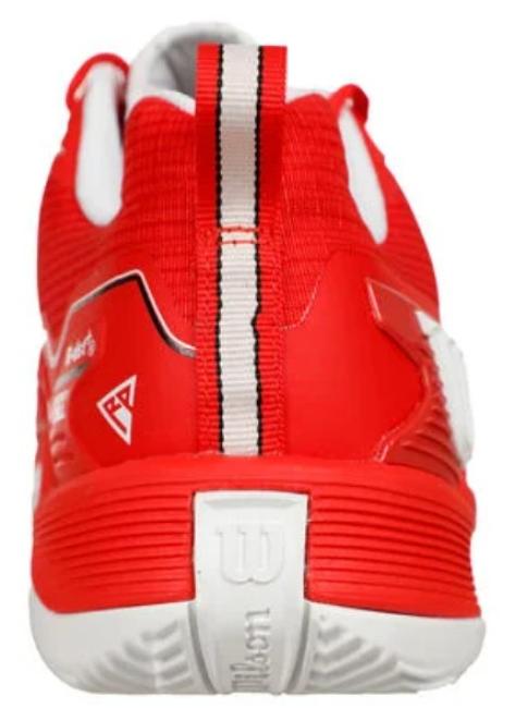 Wilson Rush Pro 4.5 Sandplatzschuh Herren / Rot-Weiß